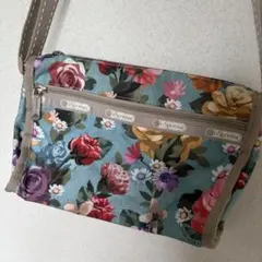 レスポートサック　花柄　ショルダーバッグ