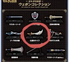ゼルダの伝説 ウェポンコレクション 七宝のナイフ