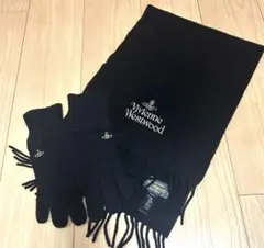 ヴィヴィアンウエストウッド　ストール&手袋　セット