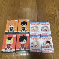 ハイキュー!! ハピふぃぎゅっ ぺたっとおすわりフィギュア　8個