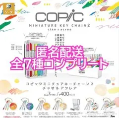 ②コピックミニチュアキーチェーン2 チャオ＆アクレア 全7種コンプリート