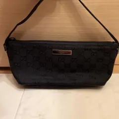 GUCCI アクセサリーポーチ GG柄 キャンバス