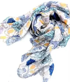 マッキントッシュ ロンドン　大判ストール　春夏　薄手　花柄