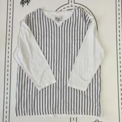 メンズ　７部丈Tシャツ　カットソー　panhard パンハードのサムネイル
