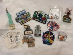 海外購入　お土産　マグネット、キーホルダー、メモスタンドセット+おまけマグネット