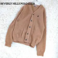 BEVERLY HILLS POLO CLUB カーディガン 長袖 ベージュM