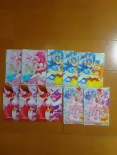 プリキュアウエハース12　キラキラプリキュアアラモードセット
