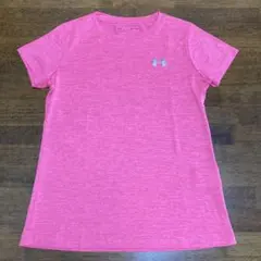 アンダーアマーの半袖Ｔシャツ　サーモンピンク　レディースのサムネイル