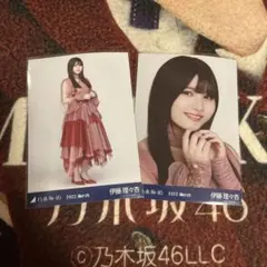 乃木坂46 生写真 紅白2021衣装1 伊藤理々杏 ヒキヨリ セミコンプ