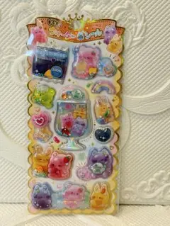 ウォーターインシール　キラキラ　ウォーターシール　キャラクターシールセット