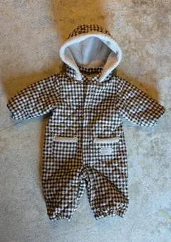 Biquette チェック柄 キルティングアウター