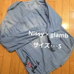 Nissy × glamb コラボデニムシャツ デニムシャツ Nissyデザインのサムネイル