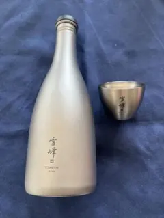 スノーピーク 酒筒Titanium お猪口Titanium セット - メルカリ