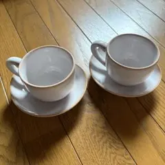 萩焼 カップ&ソーサー セット