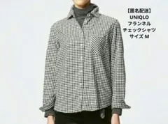 UNIQLO ユニクロ フランネルチェックシャツ チェックシャツ M