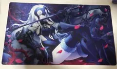 混沌の女神様　ジャンヌダルク　ジャンヌダルクオルタ　プレイマット　箔押し 混沌の女神様 ジャンヌダルク ジャンヌダルクオルタ プレイマット