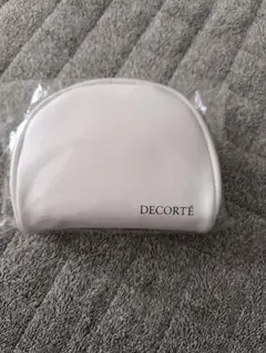 【DECORTE】 化粧ポーチ ホワイト 2026