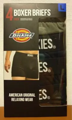 Dickiesディッキーズ★ボクサーブリーフ★ボクサーパンツ★４枚組