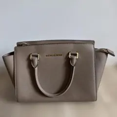 MICHAEL KORS グレージュ ハンドバッグ 30S3GLMS2L