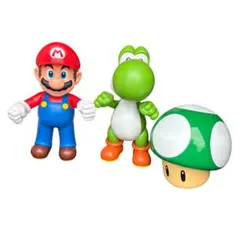 スーパーマリオシリーズ マリオ ヨッシー 1UPキノコ 3体フィギュアセット