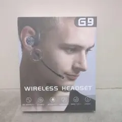 G9 ワイヤレスヘッドセットマイク脱着式 Earaku Bluetooth5.3