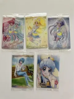 【ハピネスチャージプリキュア！】5枚セット　プリキュアウエハース11
