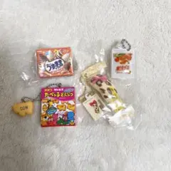 ガチャガチャセット　たべっ子どうぶつ　東京ばな奈　果汁グミ　うずまきソフト