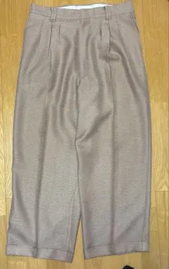 [古着] ワイドスラックス ベージュ Smokey joe’s