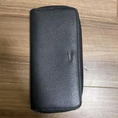djhonda 長財布 ラウンドファスナー ブラック