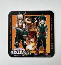ヒロアカ ヒロアカ展　コラボカフェ コースター