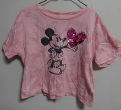 GAP KIDS × DISNEY ミッキー Tシャツ XS ピンク
