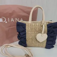 連休セール】】DIANA◇レディなムード♪リボン付きTストラップフラット