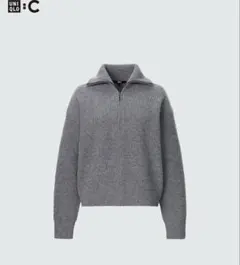 uniqloハーフジップ