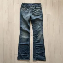 DIESEL フレアデニム ブーツカット y2k KATU グランジ ローライズのサムネイル