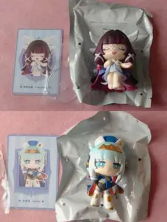 原神 フィギュア コロンビーナ 嘉年相聚 POPMART ちびキャラフィギュア