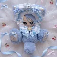 おすわり♥12~12.5cm♥ぬい服♥ちびぐるみ♥いつぬい♥うさぎ♥V22