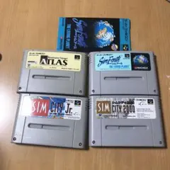 動作未確認　スーパーファミコン ソフト 4本セット バラ売り不可