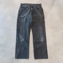 ラングラー W34 ブラックデニム 黒 90s USA製 古着 19087 - メルカリ