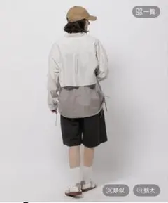 niko and...3way サイドギャザーシャツ