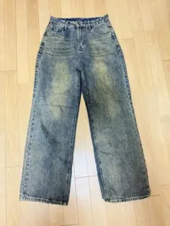シャギー デニム ラメストーンのサムネイル