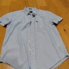 Abercrombie & Fitch 半袖シャツ ライトブルー Sのサムネイル