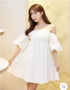 MISTREASS Balloon Sleeve Cami Dress