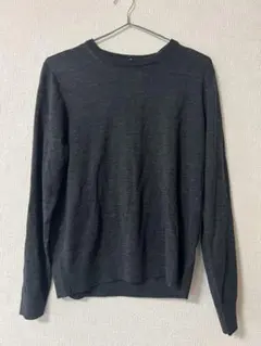 UNIQLO エクストラファインメリノウール クルーネックセーター