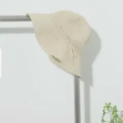 コマアミペーパーハット　ベージュ