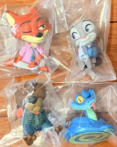 ズートピア2 肩ズンFig 全４種コンプリートセット　ガチャ