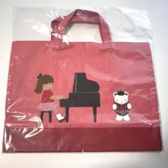 【新品未開封】ファミリア デニムバッグ　赤　レッド　ピアノ　女の子　タグ付き デニムバッグ | ファミリア公式サイト