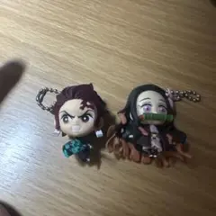 炭治郎と禰豆子 ストラップセット