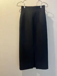 MARW UNITED ARROWS ブラック タイトスカート スリット入り