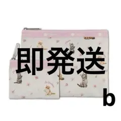 MAQUIA マキア 付録LeSportsac×猫×桜柄キュートポーチセット