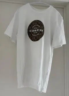 COACH ロゴ Tシャツ ホワイト　S